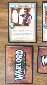 WARLORD PROMO SQUIRE'S SASH CARD 2003 AEG CCG UNIQUE ITEM - Picture 1 of 1