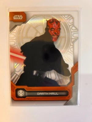TOPPS STAR WARS HIGH TEK 2024 DARTH MAUL  THRONE ROOM #27. - Image 1 of 2