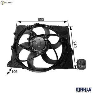 FAN ENGINE COOLING CFF 264 000S FOR BMW N46B20E/B20CC/B20CB 2.0L 4cyl 3 SERIES - Picture 1 of 9