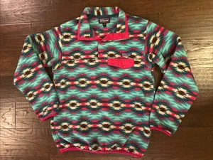 Patagonia Synchilla Snap T Fleecepullover Damen XS Wild Desert Southwest Aztec - Bild 1 von 7