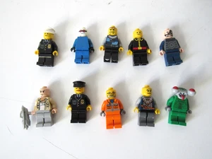 LEGO Random minifigure Lot of 10 Figure Castles DC Police Alien - Picture 1 of 13