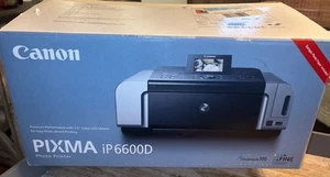 Impresora de inyección de tinta fotográfica Canon PIXMA iP6600D/Todo el contenido SELLADO DE FÁBRICA/C-¡Detalles! - Imagen 1 de 17