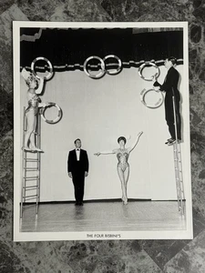 Bilancia circo vintage giocolieri "I quattro bisbini" foto reale 10x8 - Foto 1 di 7