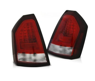 luces traseras para CHRYSLER 300C 2005 2006 2007 2008 berlina rojo blanco LED Foto 1 de 3