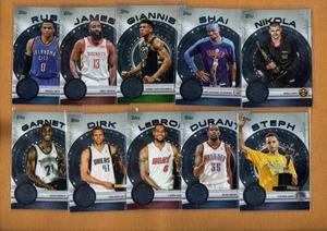 2025-26 Topps MVP Vault Set Stephen Curry LeBron James Shai Gilgeous-Alexander - Picture 1 of 2