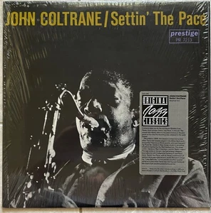 John Coltrane - Settin' The Pace - 1983 (reissue) - Shrink Wrap & Hype Sticker - Foto 1 di 3