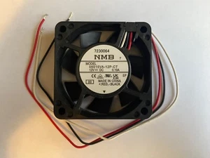 NMB 06015VA-12P-CT-00 60 x 60 x 15 mm Lüfter Axial 3 Draht NEU - Bild 1 von 4