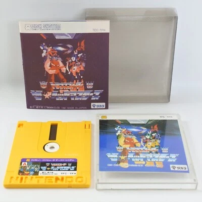 TRANSFORMERS The Head Masters Rewriting Nintendo Famicom Disk System 0584 dk - Image 1 of 4