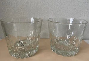 Vintage Princess House Heritage Crystal Ice Bucket Pattern Etched Glass Set 2 Pc - Picture 1 of 7