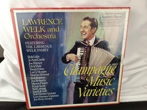 Lawrence Welk, CHAMPAGNE MUSIC VARIETIES, RCA/Readers Digest, 6-LP Box Set New - Picture 1 of 8