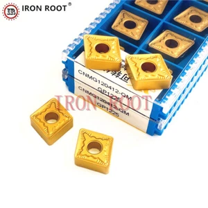 50P CNMG120412-QM GP1225 CNC lathe tool indexable carbide insert thread insertS - Picture 1 of 6