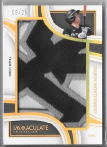 2023 Immaculate Collection Colson Montgomery Jumbo Patch /25 #JTL-CMO - Bild 1 von 3
