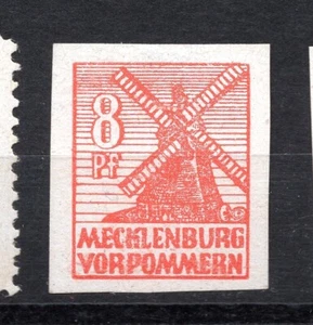 Ocupación aliada, Mecklemburgo, Mi. 34 x, MNH exp Kramp, BPP como tal, escaso - Imagen 1 de 1