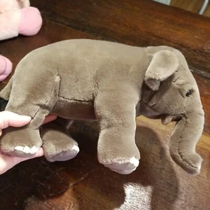 Vintage Webkinz Signature Endangered Plush ELEPHANT Stuffed Retired GANZ No code - Picture 1 of 11