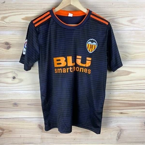 Camiseta de fútbol Valencia C.F Pelón #22 local rayas azules 2018-19 - Imagen 1 de 11