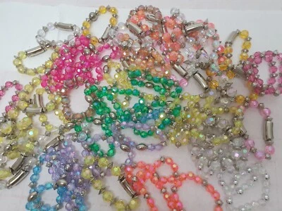 Joblot 62 piezas cuentas de plástico pulseras elásticas de color mixto - nuevas al por mayor Foto 1 de 4