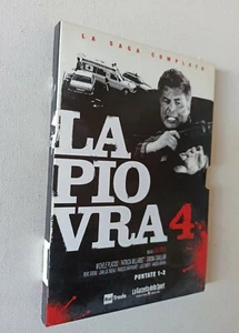 DVD LA PIOVRA 4 puntate 1-2 La Saga Completa n° 10 Gazzetta dello Sport - Imagen 1 de 2