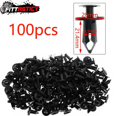 Remaches de parachoques para guardabarros 100 un. clips para GM 21030249 2002-2007 Saturn Vue Foto 1 de 4