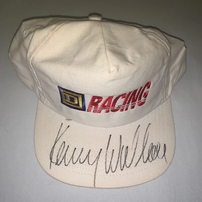 Бейсболка с автографом Vintaage 90-е NASCAR Кенни Уоллеса 55 Square D спортивная кепка - Изображение 1 из 4