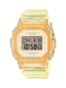 Casio BABY-G Bright Pastel YellowColor Watch BGD565SJ Series - BGD565SJ-9 - Picture 1 of 3