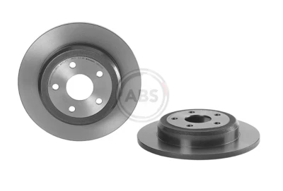 Juego 2x discos de freno traseros BREMBO 08.N233.11 para Jeep Grand Cherokee (10-21) Foto 1 de 4