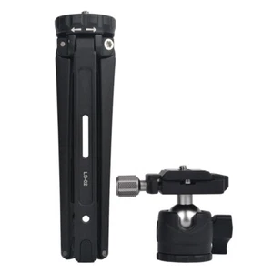 Foldable Desktop Tripod 1/4'' w/ Ballhead 3/8'' screw For Cellphone SLR camera - Picture 1 of 7