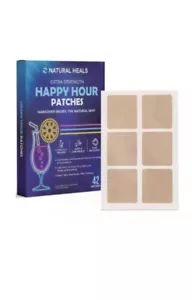 Natural Heals Hangover Patch Natural Vitamins 42 Count- Vegan - Picture 1 of 5