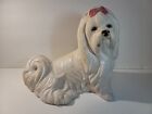 Vintage Ceramic Maltese Dog