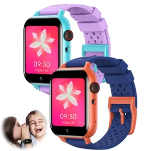 Kids Smart Watch Dual Camera 4G Children Phone Smartwatch Make / Answer Calls - Picture 1 of 16