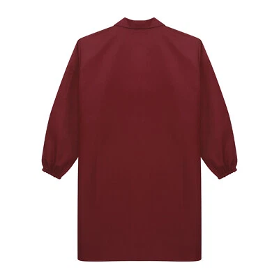 Unisex Jacket Factory Work Coat Paint Uniform V Neck Workwear Mechanical Lab - Image 1 of 4