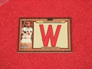 Parche conmemorativo de los Senadores Jayson Werth Nationals 2011 Topps #Jwr (AG670) - Imagen 1 de 1
