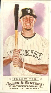 2009 (ROCKIES) Topps Allen and Ginter Mini A and G Back #14 Troy Tulowitzki