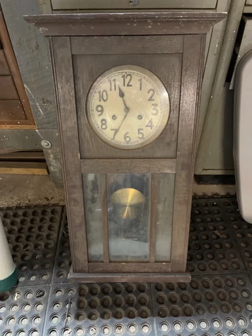 VINTAGE WALL CLOCK UNGHANS Cover