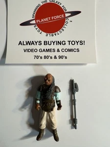 Weequay 1983 completo vintage ROTJ Star Wars Kenner todo original - Imagen 1 de 2