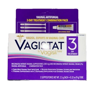 Crema vaginal antigua Vagisil Vagistat - Imagen 1 de 3