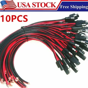 10Pcs Radio Power Cable Cord Plug for Motorola GM XPR XTL CDM CM MaxTrac XTL5000 - Picture 1 of 3