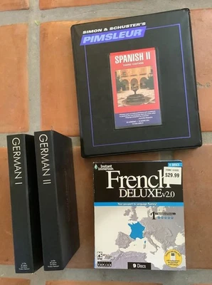 SPANISH, GERMAN AND FRENCH Pimsleur Language Courses  NEW - Image 1 of 2