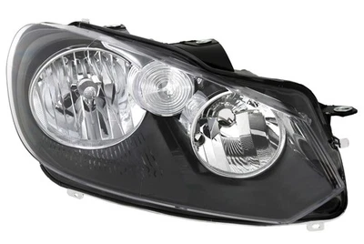 Scheinwerfer rechts für VW Golf 6 2008-2016 Halogen H7 H15 VI mit LWR Stellmotor - Bild 1 von 4