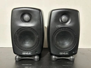 Genelec 6010B Active Loudspeaker Pair set of 2 Black - Picture 1 of 2