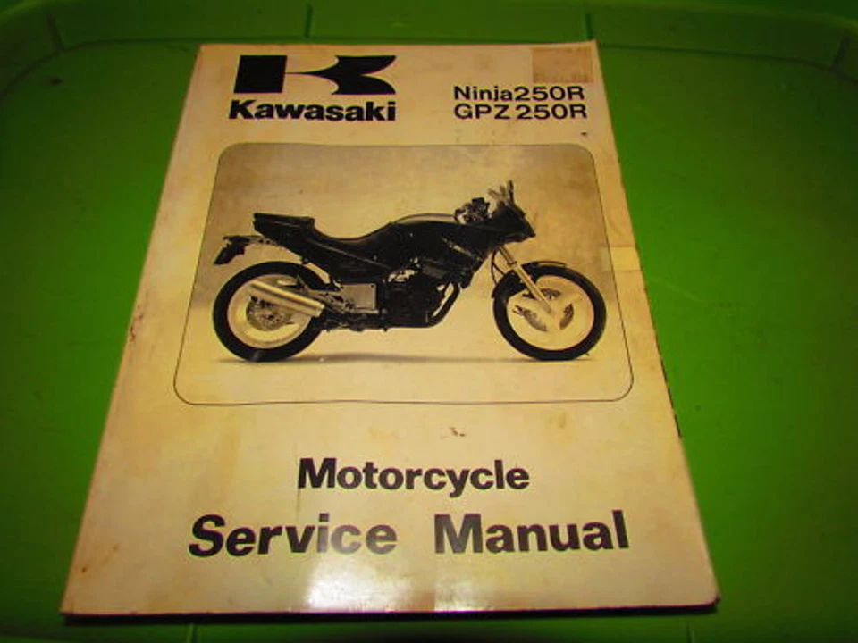 Manual De Fábrica KAWASAKI EX250 NINJA E1 E2 1986-1987 - Imagen 1 de 1