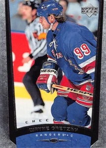 1998-99 Upper Deck Checklist Wayne Gretzky #207 NM/MT NEW YORK RANGERS - Picture 1 of 2