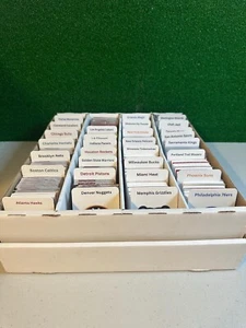 30 Basketball Card Dividers with 30 FREE NBA Team Logos Printed On Set - Picture 1 of 4