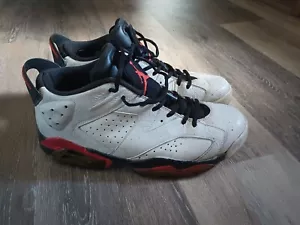 Air Jordan 6 Low White Infrared Herren Größe 10 Gebraucht 304401-123 - Bild 1 von 10