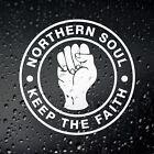 Northern Soul Keep The Faith Scooter Sticker, Car Campervan MOD Laptop Motown DJ