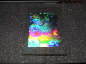 1996 skybox batman holo series h2 the riddler hologram chase card. - Picture 1 of 3