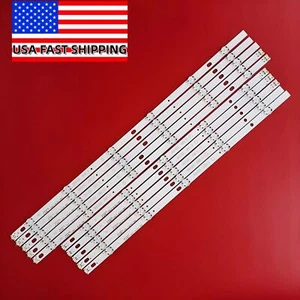 10pcs LED strips for LG 60UJ6300-UA 60UJ634V NC600DGE-AAFX3 60UJ63_UHD_A B C D - Picture 1 of 8