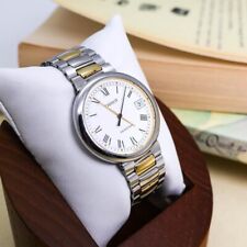 TISSOT SEASTAR Men's Watch Date White Dial [New Battery] Stylish RARE Luxury