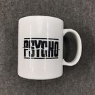 Psycho Bates Motel Coffee Cup Mug Alfred Hitchock&#39;s 1960 Movie White Ceramic