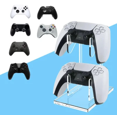 Universal Acrylic Game Controller Stand Dual Layers Console Controller Display - Image 1 of 4