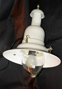 Lampe Deckenlampe E27 Fassung 42 Cm. Lang 30 Cm. Durchmesser. - Bild 1 von 6